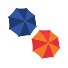RIO BRANDS LLC UB884-TS 6' Poly Umbrella Assorted   